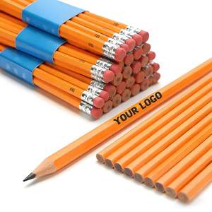 Lápiz de Regalo Promocional para Oficina, con Logotipo Personalizado Impreso, Lápiz de Recuerdo, Lápiz HB Blanco - Product Image 1