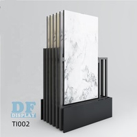 TI002 présentoir de pierre de carrelage personnalisable pour magasin, présentoir de pierre de traction horizontale, présentoir de carrelage coulissant