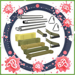 Bandes de Résistance Longues et Robustes en Caoutchouc pour Femmes et Hommes – Grandes Boucles d'Exercice pour l'Entraînement à Domicile et le Renforcement Musculaire - Product Image 2