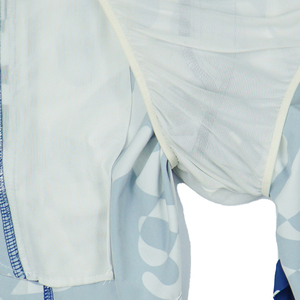 Quick-dry <b>side</b> pocket with zipper beach shorts <b>blue</b> print Shorts Men Swimming Trunks Summer surfing mens Beach Shorts - Product Image 5