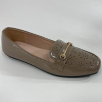 Mocassins plats pour femmes, prix d'usine, semelle intérieure en mousse à mémoire de forme, chaussures à enfiler