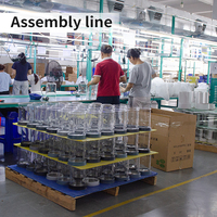 Samovar Électrique Personnalisé pour Thé Turc, Nouveau Modèle sur Demande, Bouilloire en Verre pour Infusion de Thé, Fournisseur Zhongshan, Commandes OEM