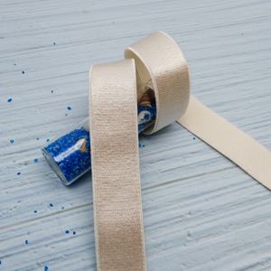 ริบบิ้นผ้าทอสีดำแบบกำหนดเองพร้อมโลโก้  ขนาด 19 มม.  ลายแบน  สำหรับงานฝีมือเย็บผ้า  เนื้อผ้านุ่ม สำหรับงาน DIY - Product Image 4