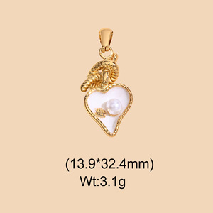 Collier superposé tendance pour femme, pendentif Père Noël, chaîne dorée, bijoux fantaisie, accessoires cadeaux avec strass en cristal - Product Image 3