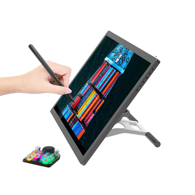 21.5inch IPS LCD Full HD 1920x1080 Electromagnetic Touch Screen Digital Graphic Tablet with USB-C Interface 8192 Pressure Levels