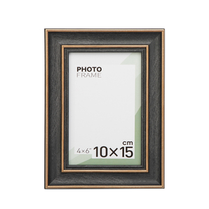 Homco Châu Âu Cổ Điển Vàng Dòng PS Nhựa Khung Ảnh 6 7 8 10 Inches A4 Giấy Chứng Nhận Bảng Khung Ảnh Trang Trí - Product Image 2