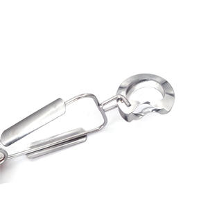 <span class=keywords><strong>Pince</strong></span> ovale en acier inoxydable, pour service de cuisine, 1 pièce - Product Image 6