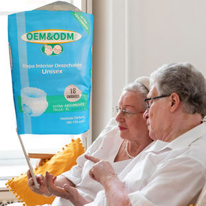 Culottes absorbantes jetables ultra-douces personnalisées OEM pour adultes, pour l'incontinence des personnes <span class=keywords><strong>âgée</strong></span>s, anti-fuites, confortables - Product Image 1