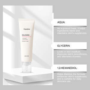 Crema Facial de Colágeno de Marca Privada, Hidratante, Humectante, Retiene la Humedad de la Piel, Suaviza y Refina la Textura de la Piel, Nutritiva, para Uso Diario - Product Image 4
