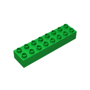 [Gobricks] GDS-D059 bán buôn 2x8 lớn gạch phần khối xây dựng lớn lắp ráp các bộ phận với 16 lỗ (dày) - Product Image 4