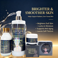 Produits de soin de la peau les plus vendus, ensemble éclaircissant pour la peau au glutathion professionnel, kit de soin de la peau blanchissant, éclaircissant, anti-âge