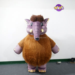 Animal inflable gigante realista, modelo de animal mammuthus, <span class=keywords><strong>elefante</strong></span>, color blanco - Product Image 5