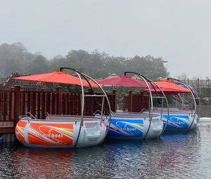 Motor eléctrico Donut BBQ Boat China Supply Precio bajo Hotel <span class=keywords><strong>Restaurant</strong></span> <span class=keywords><strong>Friends</strong></span> Gathering Supplies Water Rides Donut - Product Image 2