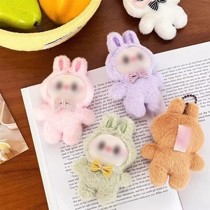Luckykoo Lindo Colgante de Peluche BUBU con Cadena de Cuentas, Llavero de Muñeca Bubu para Bolso, Venta al por Mayor, Alta Calidad, Exquisito Pequeño Regalo - Product Image 4