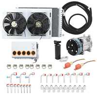 Climatiseur de camion 12V/24V universel avec capacité de réfrigération de 3100W et débit d'air de 390CFM