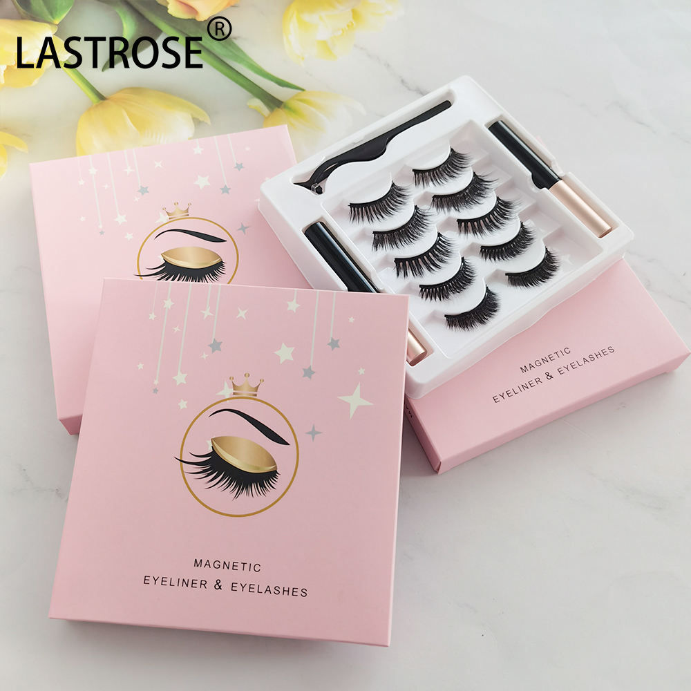 Boîte de cils magnétiques