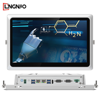 Panel PC Industrial de 12.1 Pulgadas con Pantalla Táctil Resistiva, Sin Ventilador, Totalmente Cerrado, Control de Carriles de Carretera, SSD M.2 NVME, Puerto LAN Dual HD