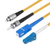 Cordon de brassage fibre optique RUIARA RU-F001 SC/LC/FC SM MM UPC/APC OS2 OM3 OM4 OM5 FTTH pour centre de données, télécommunications, LAN Simplex/Duplex