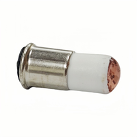Ampoule indicatrice à bride miniature T1 3/4 MF6 24V 28V pour bouton de commande de panneau marin