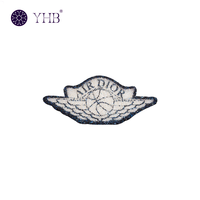 Strass en verre décoratifs de haute qualité pour robes de mariée, motifs thermocollants écologiques pour couture