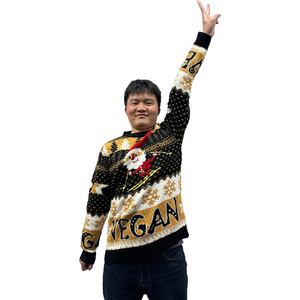 2025 Custom Logo Hersteller 100% Baumwolle Casual Pullover mit Rundhals ausschnitt Man <span class=keywords><strong>Ugly</strong></span> Christmas Pullover <span class=keywords><strong>Sweater</strong></span> - Product Image 5