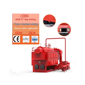 LXY DZH biomass hot water boiler is a biomass industrial boiler commonly used in food processing, slaughtering and feed industry