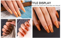 Kit de Stylos de Vernis Gel OEM ODM Sans HEMA, LED UV, Style Français, Végétalien, Non Toxique, Longue Durée, 2-en-1, pour Salon, avec Top Coat