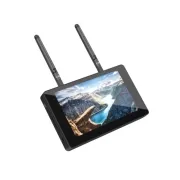 Moniteur FPV 5,8G avec écran LCD 5 pouces, 40 canaux NTSC/PAL, recherche automatique, enregistrement, accessoire de drone RC en plastique - Product Image 1