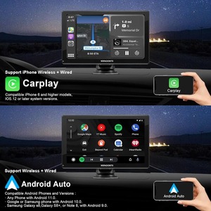 Pour <span class=keywords><strong>Fiat</strong></span> <span class=keywords><strong>500</strong></span>, écran multimédia Android 7 pouces 2+32 Go, navigation GPS, CarPlay, Android Auto, lecteur vidéo, CarPlay sans fil - Product Image 3