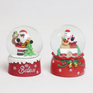 Ornements <span class=keywords><strong>de</strong></span> Noël en verre faits à la main 100mm Globes en verre clair <span class=keywords><strong>de</strong></span> Noël Centres <span class=keywords><strong>de</strong></span> <span class=keywords><strong>table</strong></span> Décorations <span class=keywords><strong>de</strong></span> <span class=keywords><strong>table</strong></span> - Product Image 4