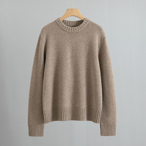 <span class=keywords><strong>Pull</strong></span> pour hommes en <span class=keywords><strong>laine</strong></span> à fond mince en cachemire à <span class=keywords><strong>col</strong></span> mi-haut de couleur unie vente en gros - Product Image 2