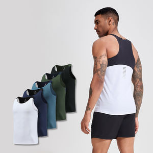 Débardeur de sport personnalisé pour homme – Haut sans manches athlétique, anti-marques, anti-transpiration, séchage rapide, haute performance - Product Image 1