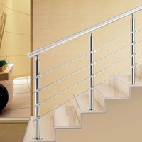 Meilleure Vente OEM Tube de Conception d'Escalier, Poteau Vertical de Balustrade, Garde-corps de Balcon Extérieur en Acier Inoxydable, Barre Transversale de Garde-corps