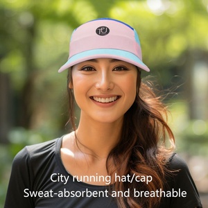 Gorra de béisbol de golf de alta calidad TU, gorra de correr reflectante de ajuste seco, gorra personalizable de 5 paneles, logotipo de rendimiento para hombres - Product Image 5