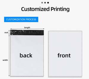 Fabricant de pochettes d'expédition en polyéthylène biodégradable personnalisées, pochettes compostables, emballage d'expédition, sacs en plastique pour courrier, sacs pour vêtements - Product Image 4