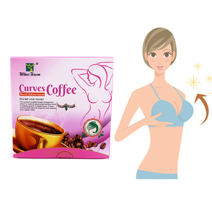 Winstown Extrait naturel de plante Café instantané Favorise la croissance du sein Café noir Boîte de papaye Emballage Soins du sein gras - Product Image 6