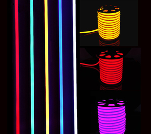 ไฟนีออนแบบยืดหยุ่น 110v 220v สีแดง น้ำเงิน เหลือง เขียว ขาวอบอุ่น RGB สำหรับตกแต่งภายนอก <span class=keywords><strong>ราคา</strong></span>ไฟนีออน LED คุณภาพดีที่สุด - Product Image 6