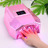 Lampe UV 98W pour manucure, séchoir à ongles sans fil professionnel, lampe UV LED pour gel, séchage rapide du vernis gel, lampe à gel pour machine de manucure