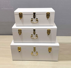 Et of 3色収納金属製トランク化粧品家庭用トランク工場 - Product Image 6