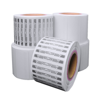 Étiquette RFID UHF passive inscriptible longue portée ISO 18000-6C pour la gestion du suivi RFID 860-960Mhz
