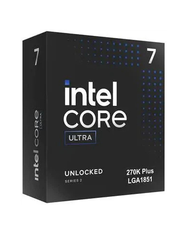 Intel Core Ultra 7 270K Plus Box Processor 24 Cores (8 P-cores + 16 E-cores) up to 5.5 GHz PC Cpu
