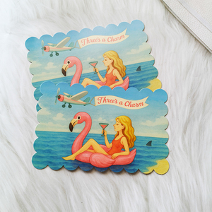 Carte di fustellatura personalizzate all'ingrosso in forme uniche cartoline e biglietti da visita non rivestiti per il Branding creativo e il Marketing - Product Image 4