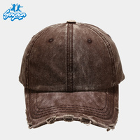 Gorra de Béisbol Vintage para Hombre, Ajustable, de Algodón, con Diseño de Letras, para Golf, Pesca, Senderismo y Ciclismo