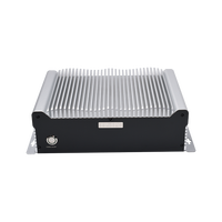 Aluminium Super Ipc Usb Slot I7-11700 Rugged Box Mini Pc 2 Lan Fanless Pc I3 Industry Embedded Pc