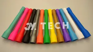 JY Popular Crossfit 4mm 5mm 6mm Pvc personalizado niños colorido pesado Velocidad Ajustable saltar cuerda con cinta de agarre para fitness