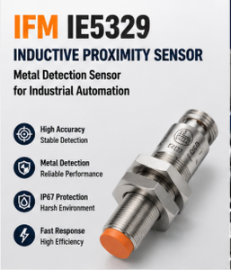 Sensor de Proximidad Inductivo IFM IE5329 M18, Sensor de Detección de Metales para Automatización Industrial - Product Image 2