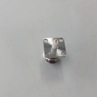 Connecteur coaxial RF femelle de type N à bride de 17,5 mm², étanche, avec isolateur de 8 mm et broche de 3 mm