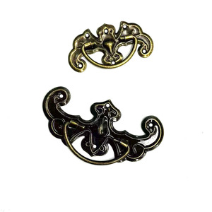 Antique Style Bat Shape Drawer Handle Iron Forging Durable Traditional Design Furniture <b>Hardware</b> - Product Image 1
