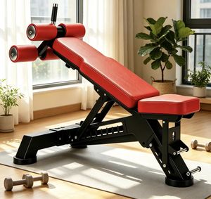 Multi Angle <b>Dumbbell</b> Bench Leg Support Attachment Comprehensive Upper Body & Hamstring Fitness Training Bench - Product Image 3