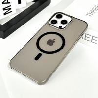 Étui magnétique 3 faces en PC pour téléphones mobiles Apple iPhone 17 Pro Max, 17 Air, 16, 15 Plus
